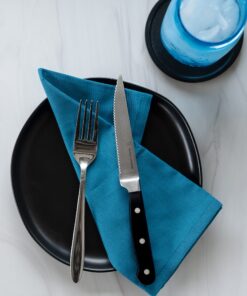 Alternative view of Superior Set of 4 Steak Knives - Black